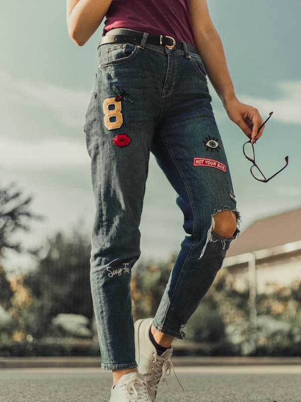 Frayed Cropped Flare